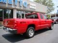 2005 Flame Red Dodge Dakota ST Club Cab 4x4  photo #8