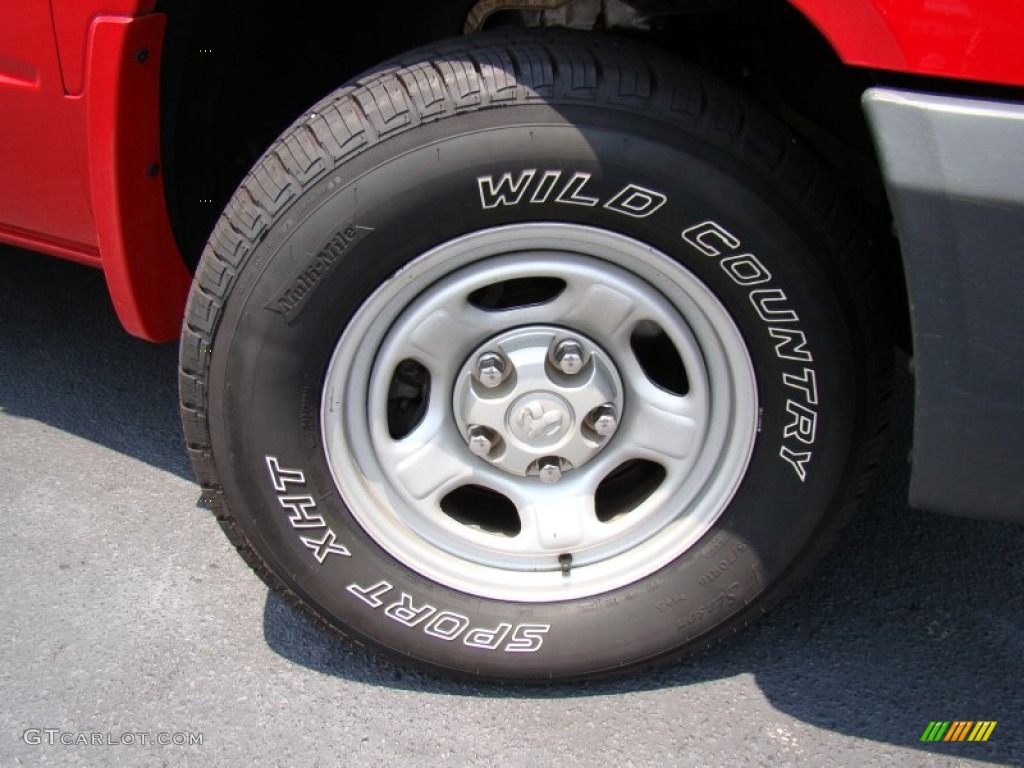 2005 Dodge Dakota ST Club Cab 4x4 Wheel Photo #54801034