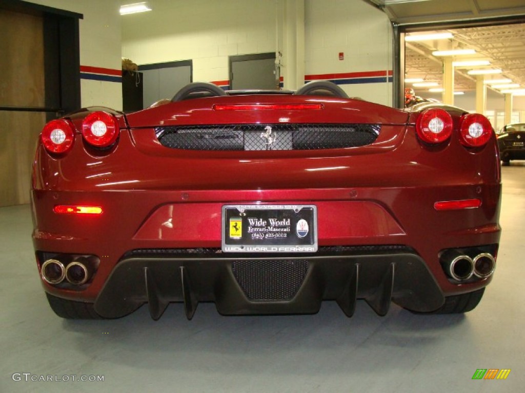 2007 F430 Spider F1 - Rubino Micalizzato (Red) / Charcoal photo #6