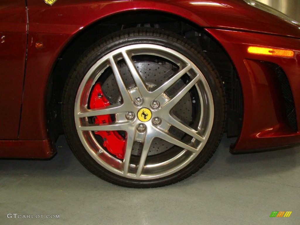 2007 F430 Spider F1 - Rubino Micalizzato (Red) / Charcoal photo #10