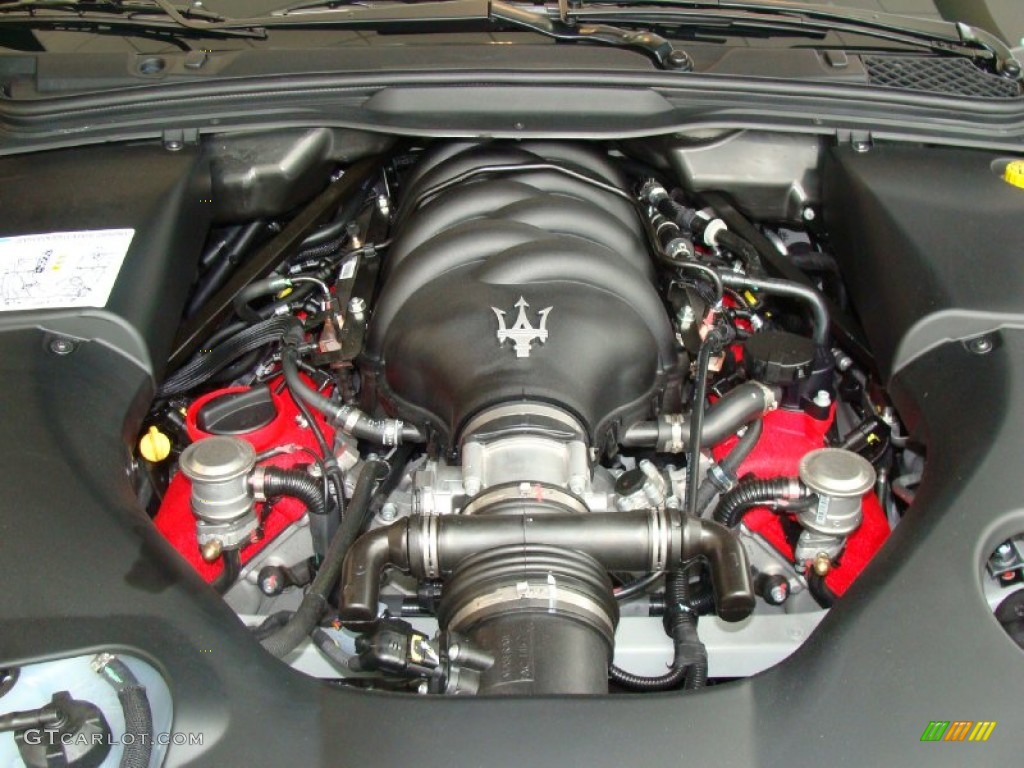 2012 Maserati GranTurismo Convertible GranCabrio 4.7 Liter DOHC 32-Valve VVT V8 Engine Photo #54801517