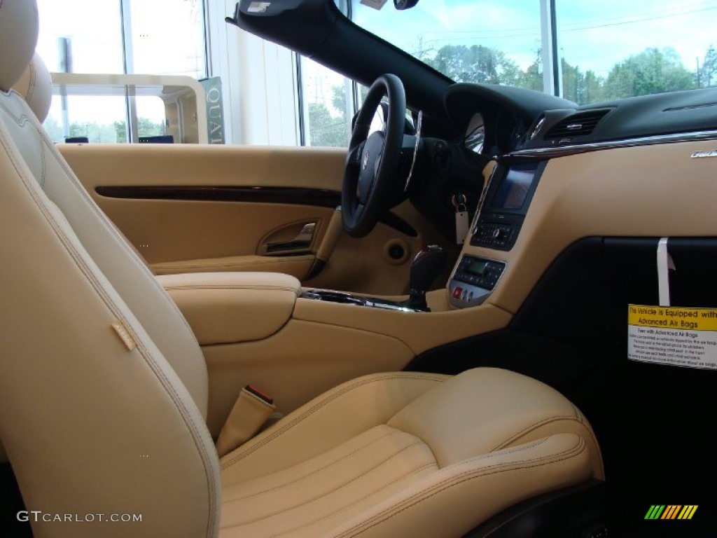 Sabbia Interior 2012 Maserati GranTurismo Convertible GranCabrio Photo #54801553
