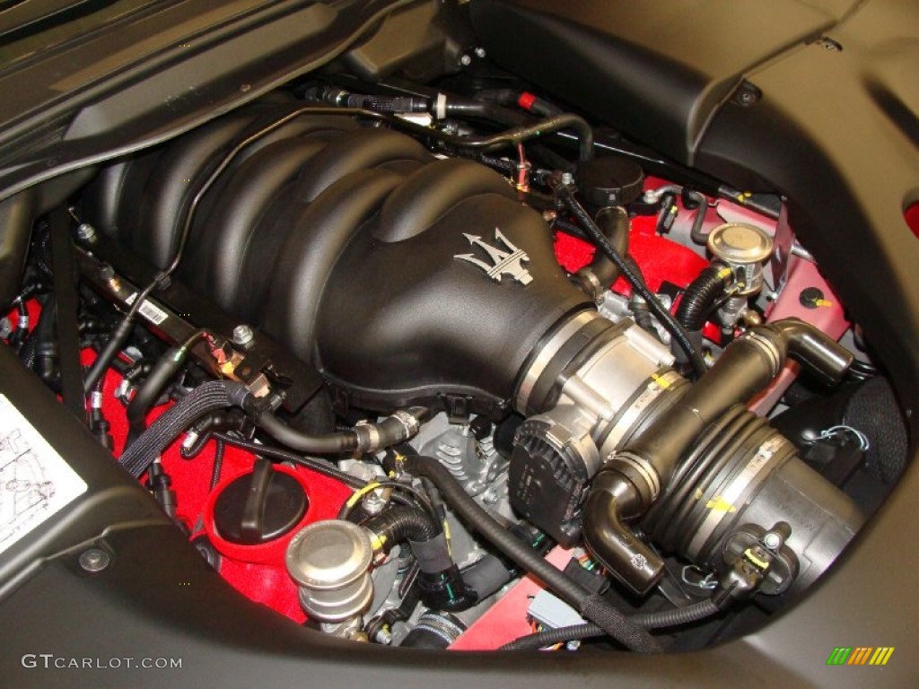 2012 Maserati GranTurismo Convertible GranCabrio 4.7 Liter DOHC 32-Valve VVT V8 Engine Photo #54801820