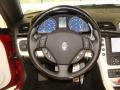 Pearl Beige 2012 Maserati GranTurismo Convertible GranCabrio Steering Wheel