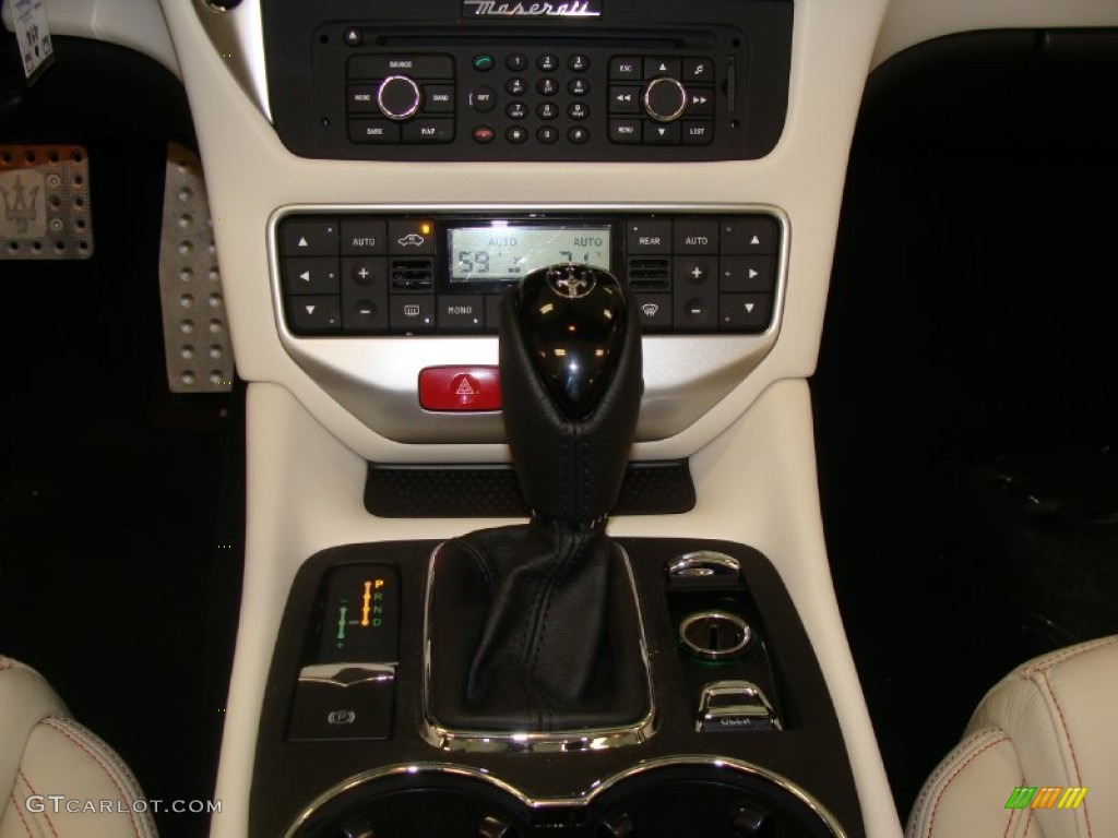 2012 Maserati GranTurismo Convertible GranCabrio 6 Speed ZF Paddle-Shift Automatic Transmission Photo #54801949