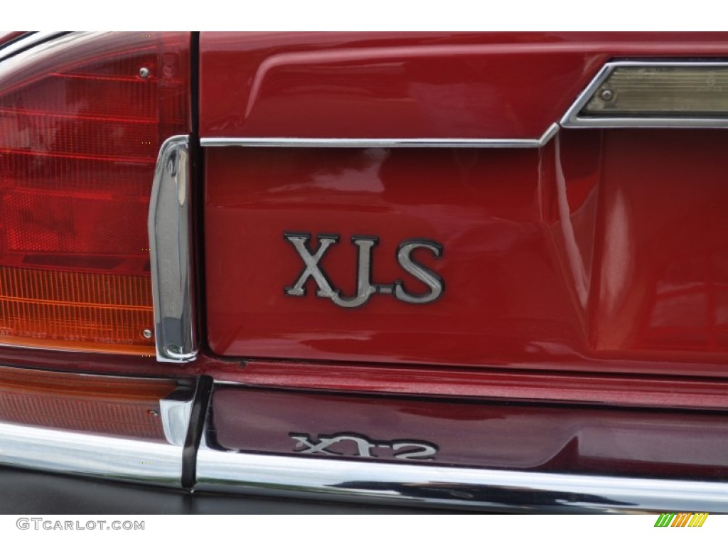 1988 XJ XJS V12 Convertible - Grenadier Red / Black photo #11