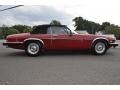 Grenadier Red 1988 Jaguar XJ XJS V12 Convertible Exterior