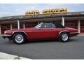 1988 Grenadier Red Jaguar XJ XJS V12 Convertible  photo #19