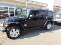 Black - Wrangler Unlimited Sahara 4x4 Photo No. 2