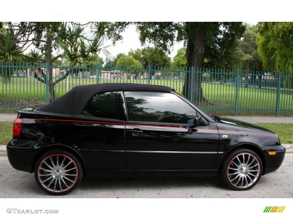 2002 Cabrio GLS - Black / Beige photo #15