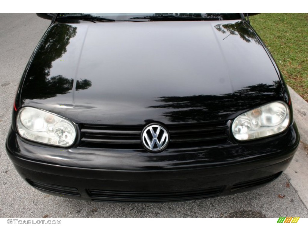 2002 Cabrio GLS - Black / Beige photo #19