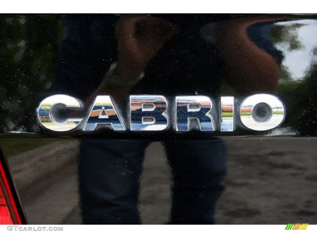 2002 Cabrio GLS - Black / Beige photo #33