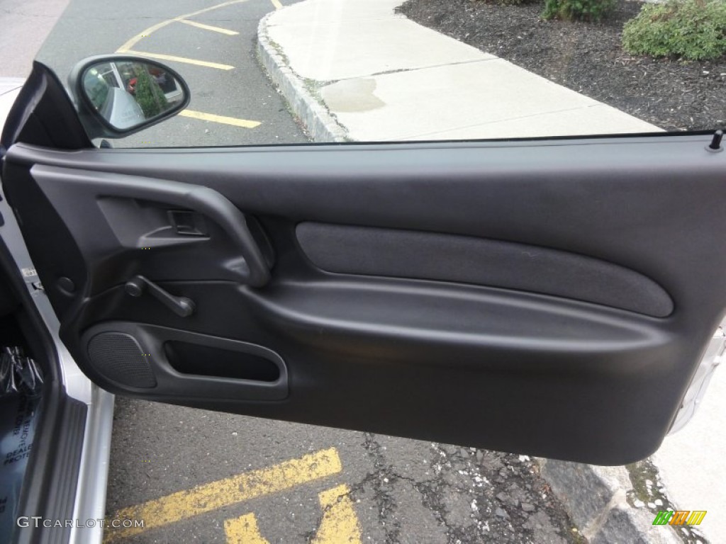 2003 Ford Escort ZX2 Coupe Dark Charcoal Door Panel Photo #54803608