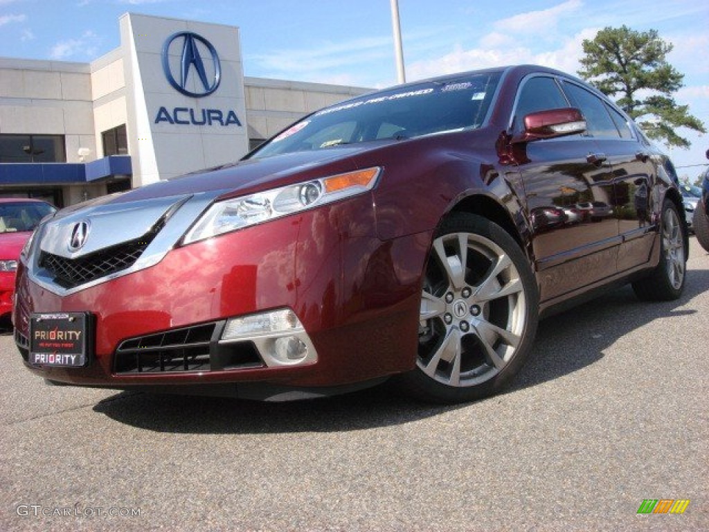 Basque Red Pearl Acura TL