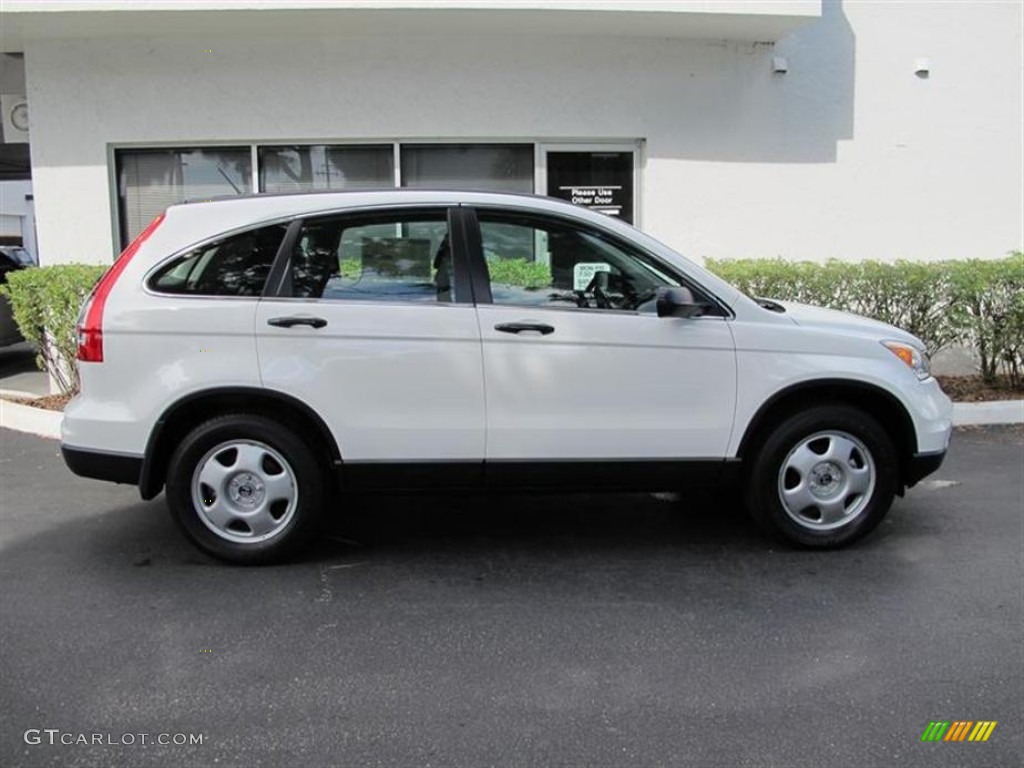 2011 CR-V LX - Taffeta White / Gray photo #2