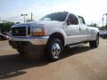 2001 Oxford White Ford F350 Super Duty XLT Crew Cab 4x4 Dually  photo #1