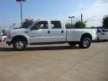 2001 Oxford White Ford F350 Super Duty XLT Crew Cab 4x4 Dually  photo #2