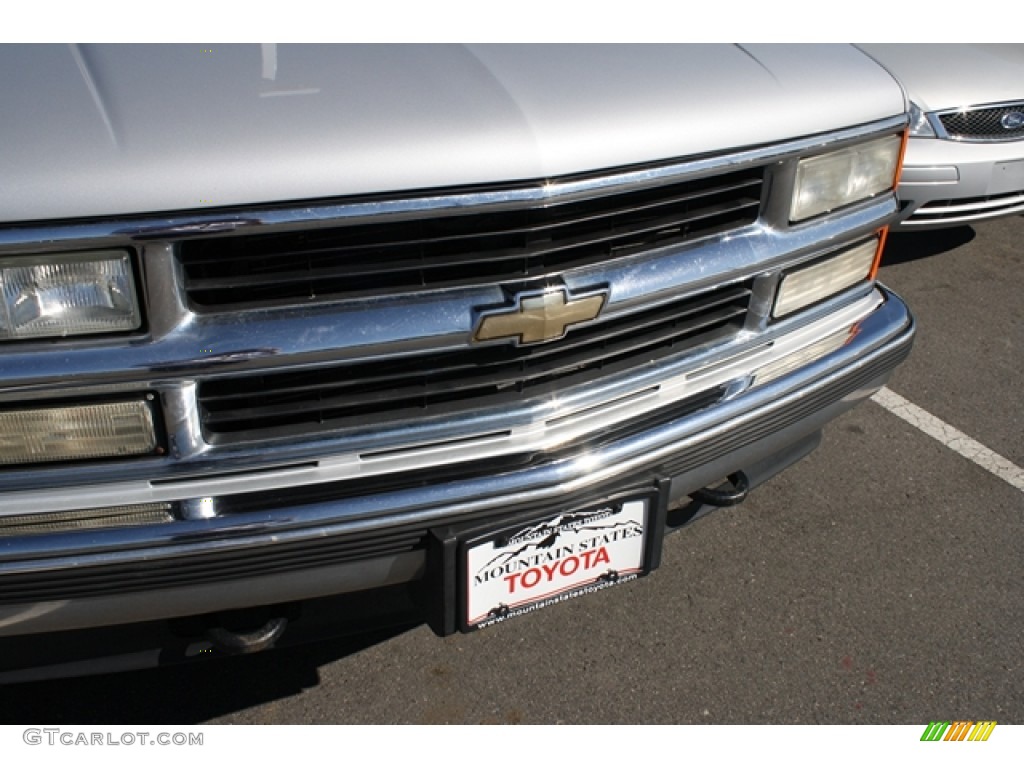 1996 C/K K1500 Extended Cab 4x4 - Light Stellar Blue Metallic / Gray photo #8