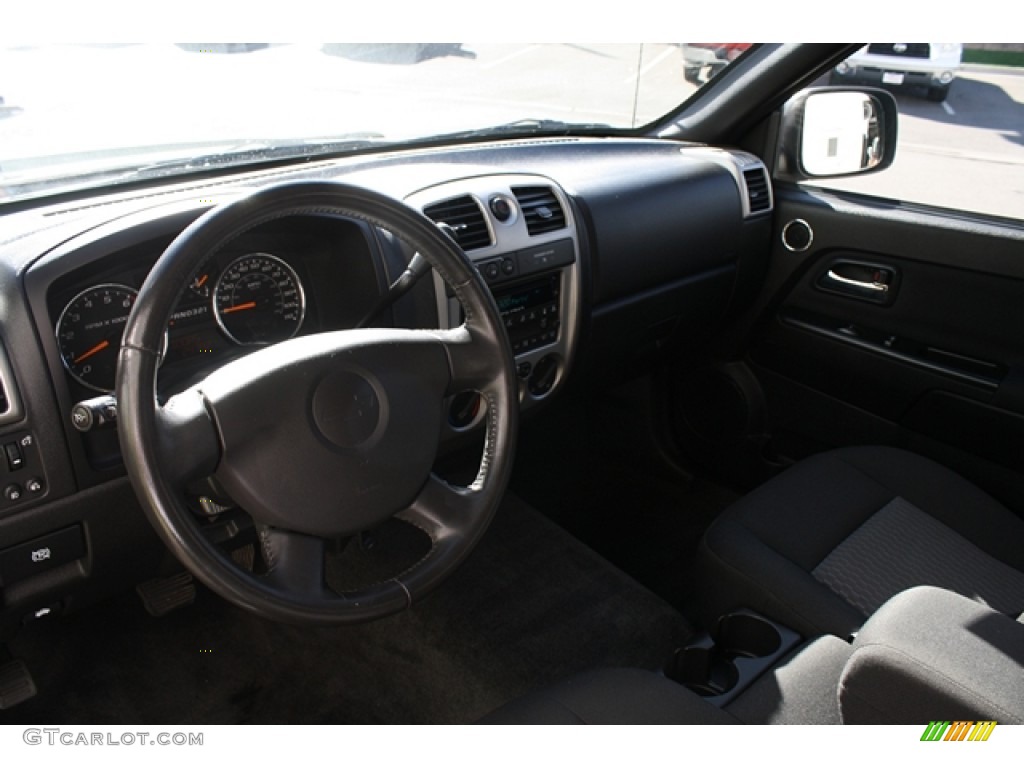 2008 Colorado LT Extended Cab 4x4 - Black / Ebony photo #5