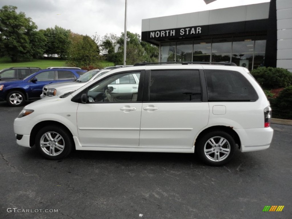 2004 MPV LX - Rally White / Beige photo #2