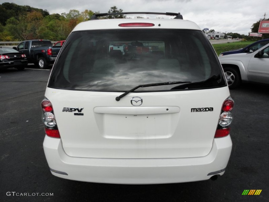 2004 MPV LX - Rally White / Beige photo #4