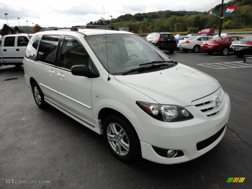 2004 MPV LX - Rally White / Beige photo #7
