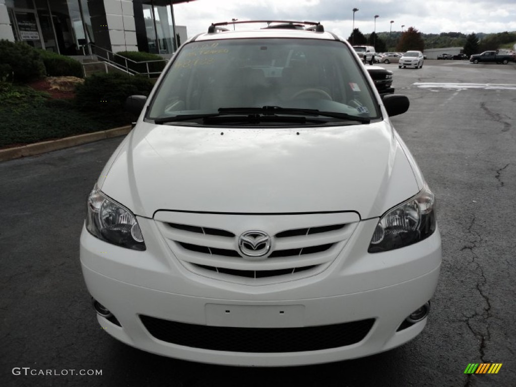 2004 MPV LX - Rally White / Beige photo #8