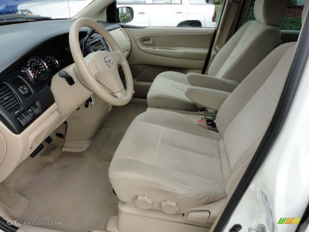 2004 MPV LX - Rally White / Beige photo #10