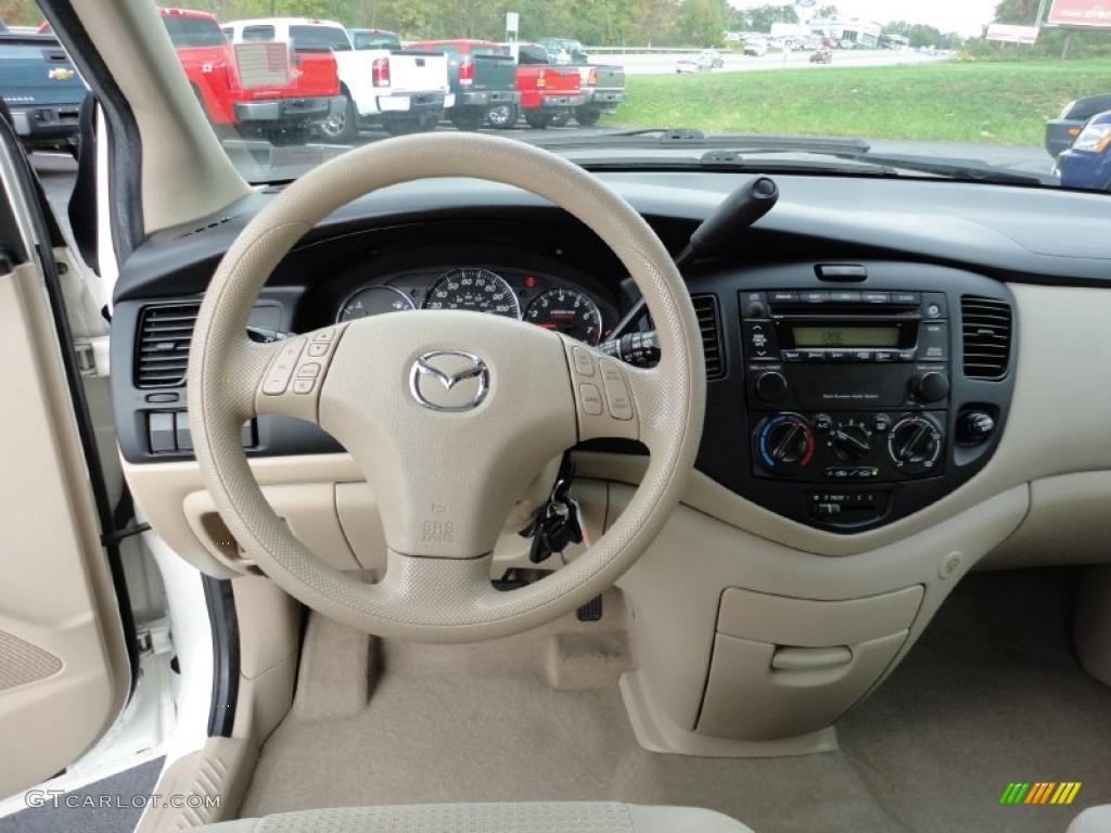 2004 MPV LX - Rally White / Beige photo #11