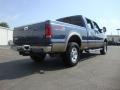 2005 Medium Wedgewood Blue Metallic Ford F250 Super Duty Lariat FX4 Crew Cab 4x4  photo #5