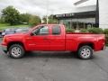 Fire Red - Sierra 1500 SLE Extended Cab 4x4 Photo No. 2