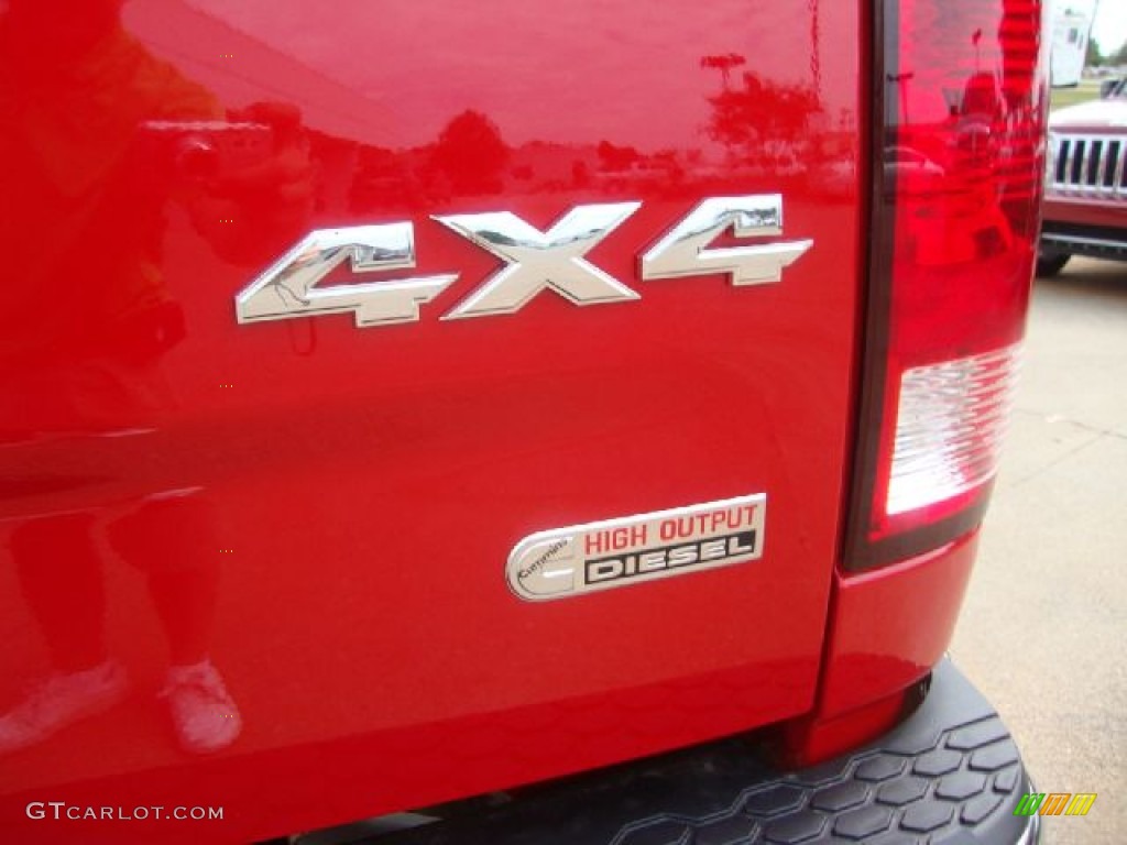 2012 Ram 2500 HD ST Crew Cab 4x4 - Flame Red / Dark Slate/Medium Graystone photo #4
