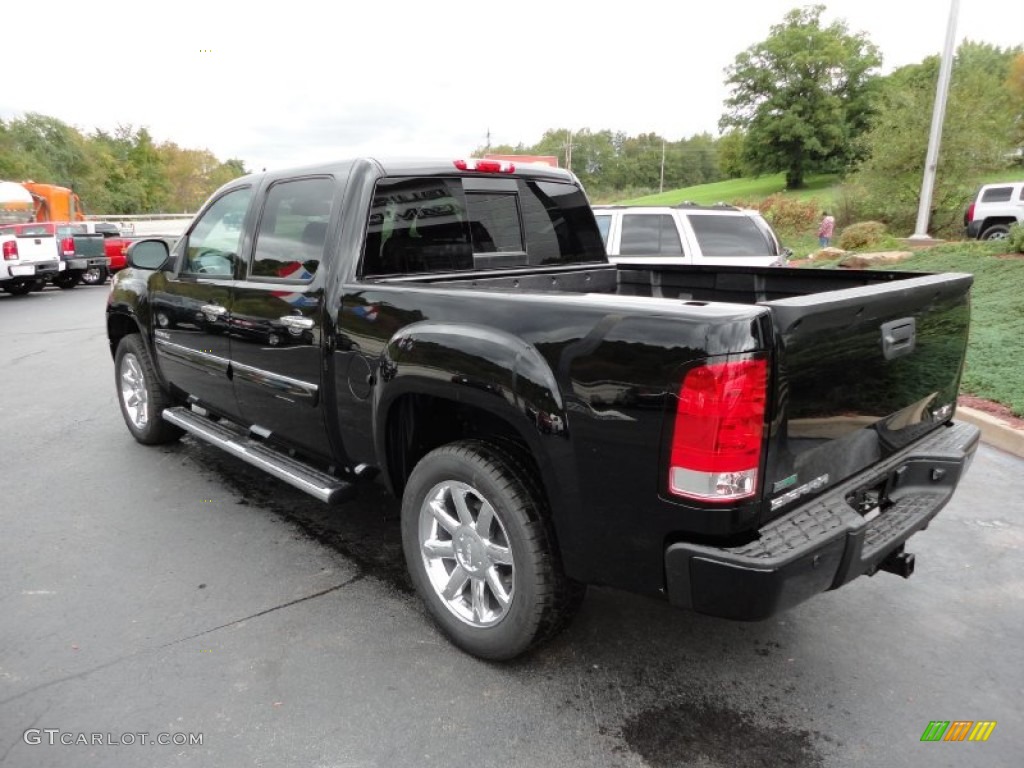 Onyx Black 2012 GMC Sierra 1500 Denali Crew Cab 4x4 Exterior Photo #54807823