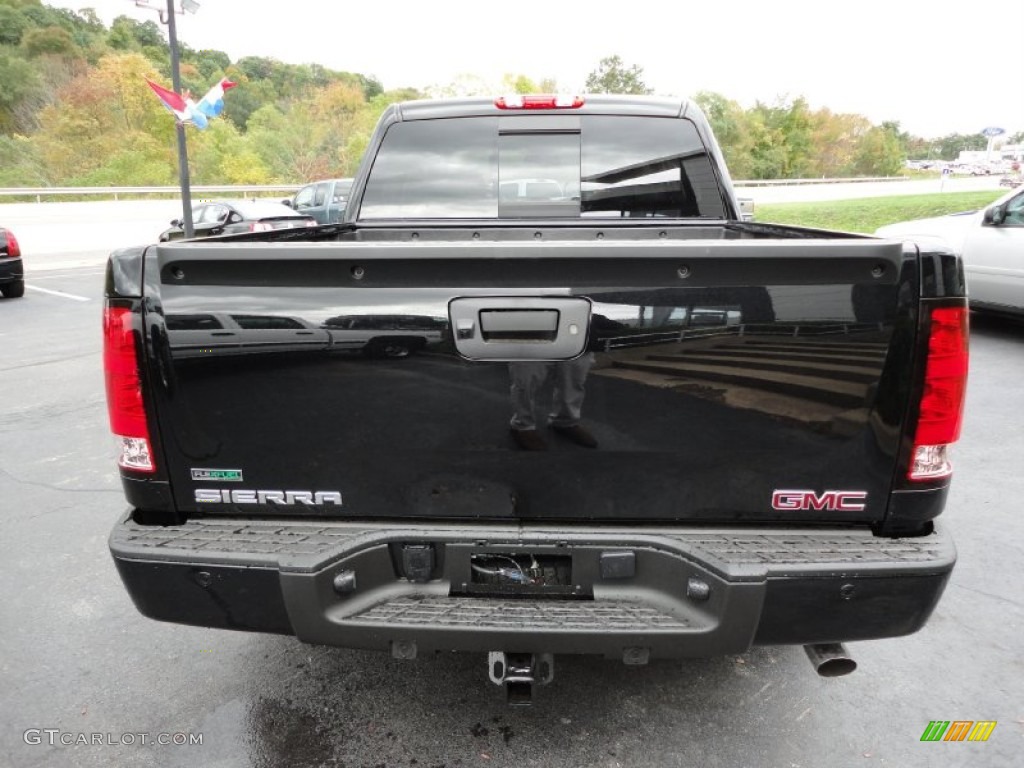 Onyx Black 2012 GMC Sierra 1500 Denali Crew Cab 4x4 Exterior Photo #54807829