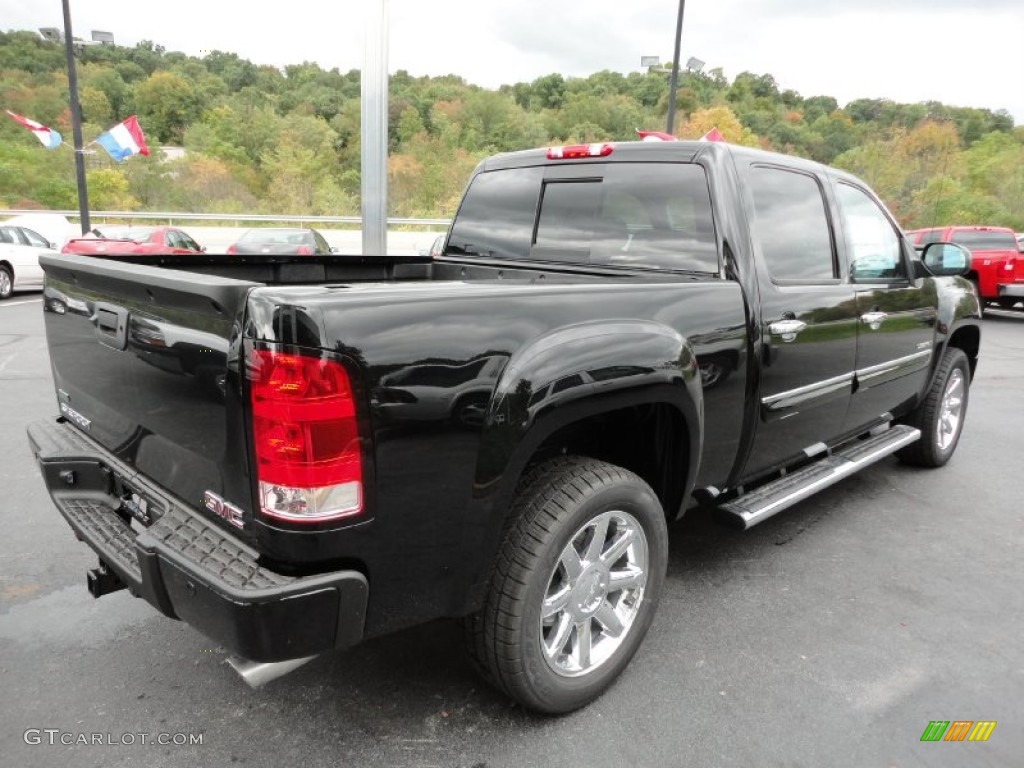 Onyx Black 2012 GMC Sierra 1500 Denali Crew Cab 4x4 Exterior Photo #54807837