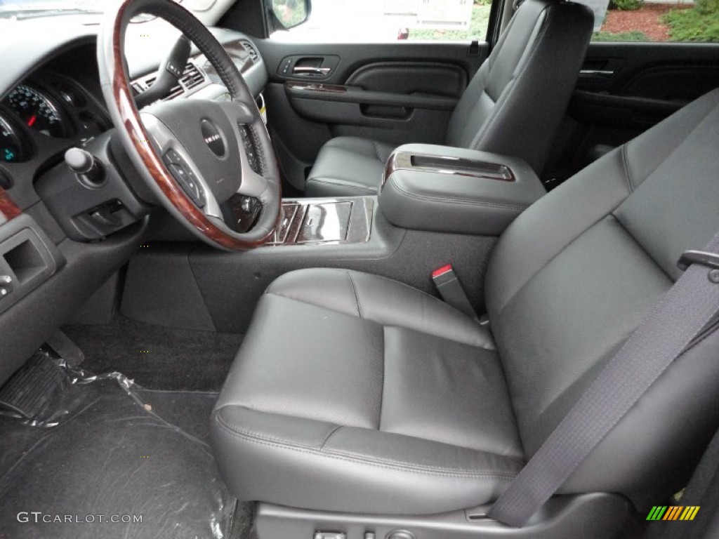 Ebony Interior 2012 GMC Sierra 1500 Denali Crew Cab 4x4 Photo #54807877