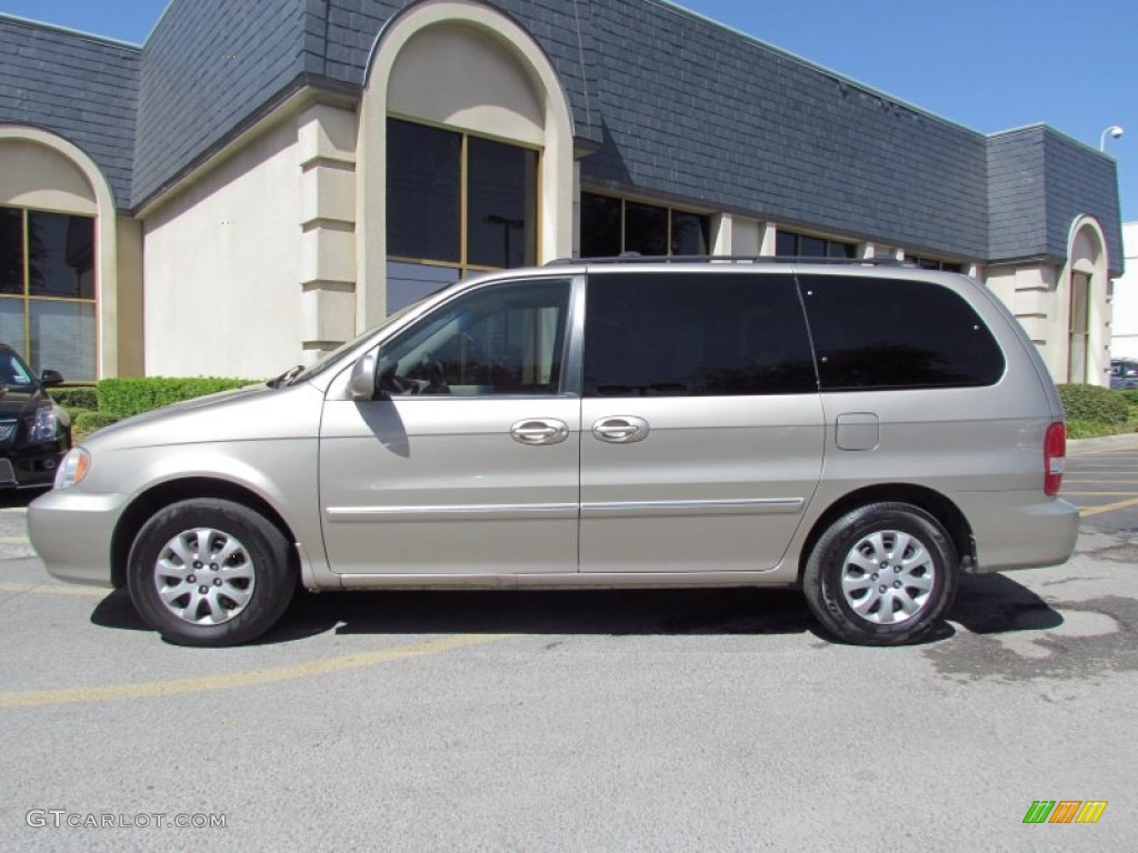 Silky Beige Metallic Kia Sedona