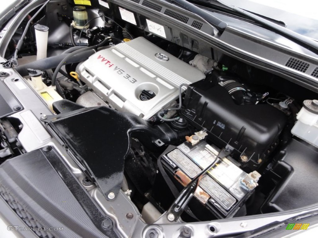 2005 Toyota Sienna LE AWD 3.3 Liter DOHC 24-Valve V6 Engine Photo