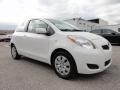 2009 Polar White Toyota Yaris 3 Door Liftback  photo #5