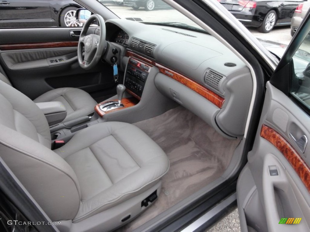 Opal Gray Interior 1999 Audi A4 2.8 quattro Sedan Photo #54810670