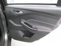 Charcoal Black Leather Door Panel Photo for 2012 Ford Focus #54810744