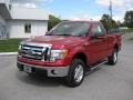 Red Candy Metallic 2011 Ford F150 XLT Regular Cab 4x4 Exterior