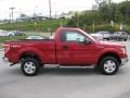 Red Candy Metallic 2011 Ford F150 XLT Regular Cab 4x4 Exterior