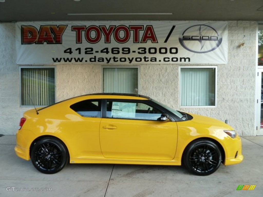 High Voltage Yellow Scion tC