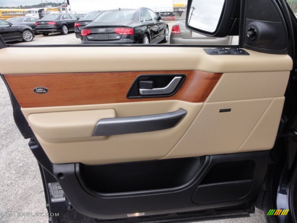 2007 Land Rover Range Rover Sport Supercharged Alpaca Beige Door Panel Photo #54812047