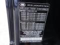 2007 Land Rover Range Rover Sport Supercharged Info Tag