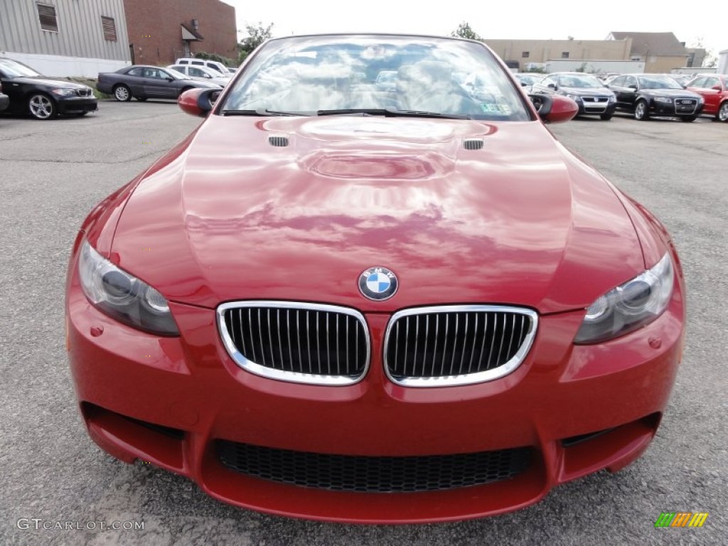 2008 M3 Convertible - Melbourne Red Metallic / Bamboo Beige photo #3