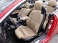 Bamboo Beige 2008 BMW M3 Convertible Interior Color