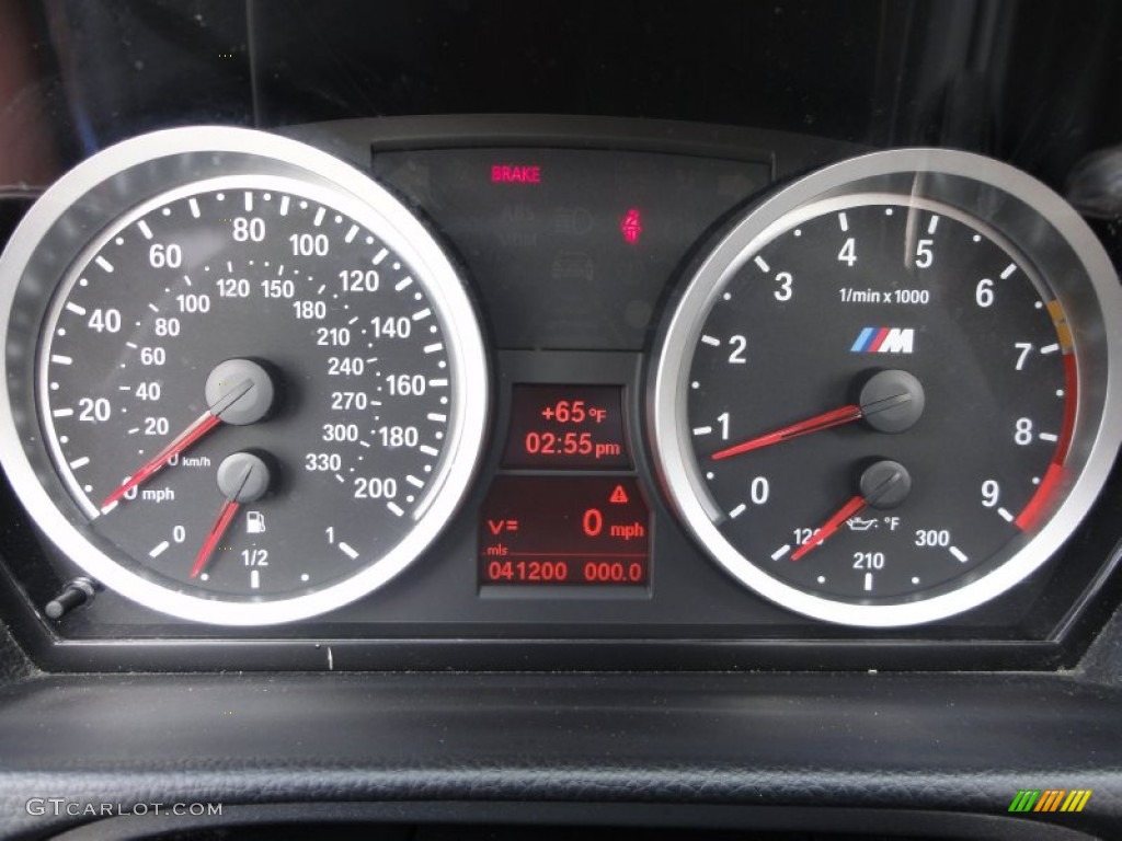 2008 BMW M3 Convertible Gauges Photo #54812770
