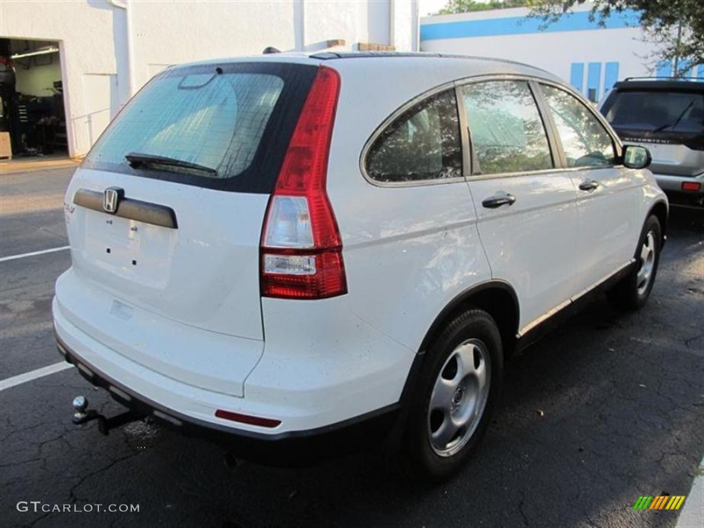 2010 CR-V LX - Taffeta White / Gray photo #2